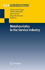 eBook (pdf) Metaheuristics in the Service Industry de 