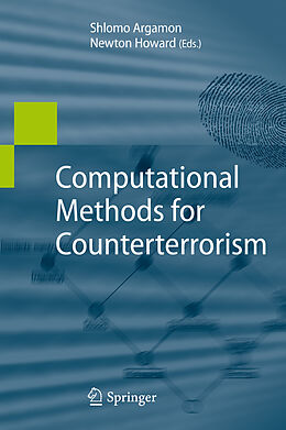 eBook (pdf) Computational Methods for Counterterrorism de Shlomo Argamon, Newton Howard