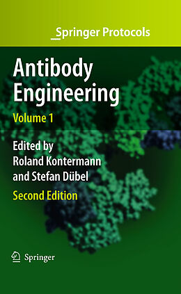 eBook (pdf) Antibody Engineering Volume 1 de Roland Kontermann, Stefan Dübel