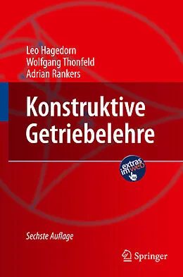 E-Book (pdf) Konstruktive Getriebelehre von Leo Hagedorn, Wolfgang Thonfeld, Adrian Rankers