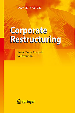 Fester Einband Corporate Restructuring von David Vance