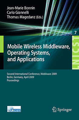 Couverture cartonnée Mobile Wireless Middleware de 