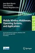 E-Book (pdf) Mobile Wireless Middleware von Ozgur Akan, Paolo Bellavista, Jiannong Cao
