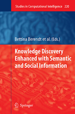 E-Book (pdf) Knowledge Discovery Enhanced with Semantic and Social Information von 