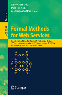 Kartonierter Einband Formal Methods for Web Services von 