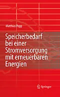E-Book (pdf) Speicherbedarf bei einer Stromversorgung mit erneuerbaren Energien von Matthias Popp