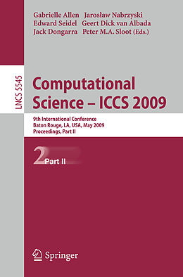 Kartonierter Einband Computational Science  ICCS 2009 von 