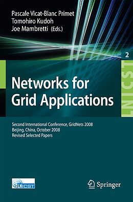 Couverture cartonnée Networks for Grid Applications de 
