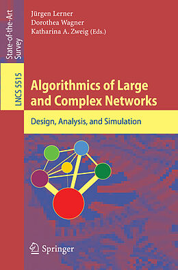 Kartonierter Einband Algorithmics of Large and Complex Networks von 