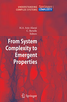 Livre Relié From System Complexity to Emergent Properties de 