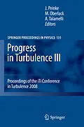 E-Book (pdf) Progress in Turbulence III von Joachim Peinke, Martin Oberlack, Alessandro Talamelli