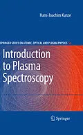 E-Book (pdf) Introduction to Plasma Spectroscopy von Hans-Joachim Kunze