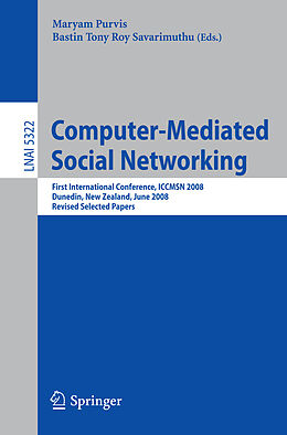 Kartonierter Einband Computer-Mediated Social Networking von 