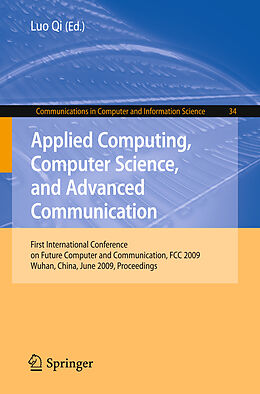 Couverture cartonnée Applied Computing, Computer Science, and Advanced Communication de 