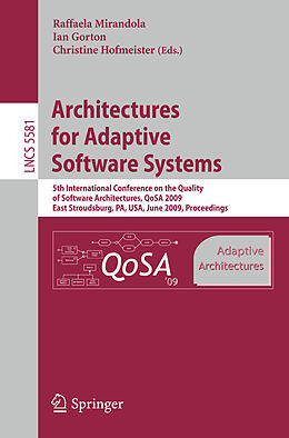 Kartonierter Einband Architectures for Adaptive Software Systems von 