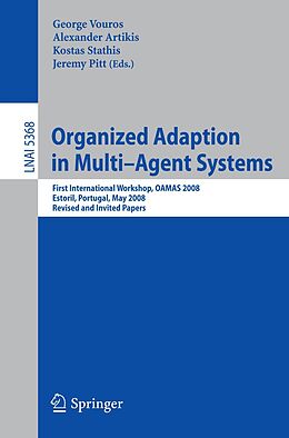 E-Book (pdf) Organized Adaption in Multi-Agent Systems von 