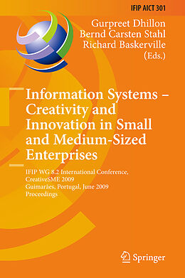 Livre Relié Information Systems -- Creativity and Innovation in Small and Medium-Sized Enterprises de 