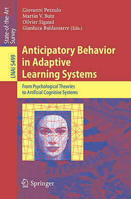 Kartonierter Einband Anticipatory Behavior in Adaptive Learning Systems von 