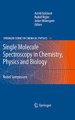 Fester Einband Single Molecule Spectroscopy in Chemistry, Physics and Biology von 