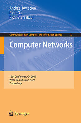 eBook (pdf) Computer Networks de Andrzej Kwiecie?, Piotr Gaj, Piotr Stera.