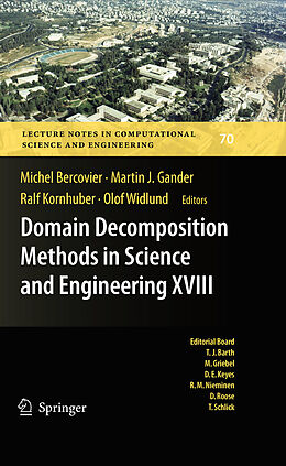 E-Book (pdf) Domain Decomposition Methods in Science and Engineering XVIII von 