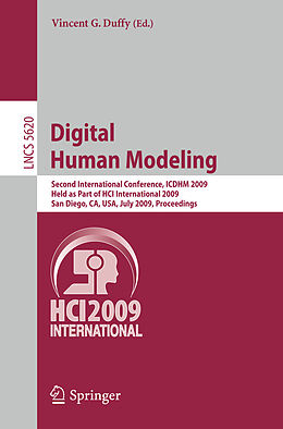 Kartonierter Einband Digital Human Modeling von 