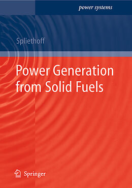 Livre Relié Power Generation from Solid Fuels de Hartmut Spliethoff