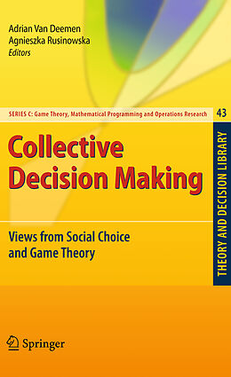 Livre Relié Collective Decision Making de 