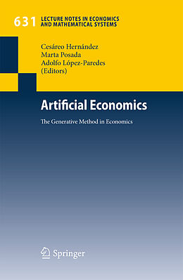 E-Book (pdf) Artificial Economics von Cesáreo Hernández, Marta Posada, Adolfo López-Paredes