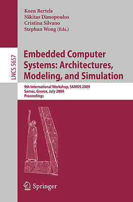 Kartonierter Einband Embedded Computer Systems: Architectures, Modeling, and Simulation von 