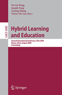 Kartonierter Einband Hybrid Learning and Education von 