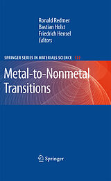 eBook (pdf) Metal-to-Nonmetal Transitions de Bastian Holst, Friedrich Hensel, Ronald Redmer