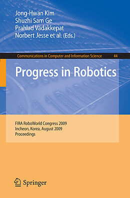 Kartonierter Einband Progress in Robotics von 