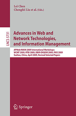 Kartonierter Einband Advances in Web and Network Technologies and Information Management von 