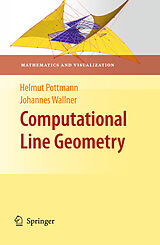 Couverture cartonnée Computational Line Geometry de Johannes Wallner, Helmut Pottmann