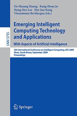 Kartonierter Einband Emerging Intelligent Computing Technology and Applications. With Aspects of Artificial Intelligence von 