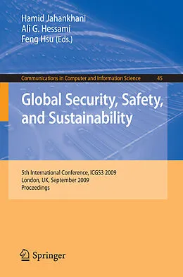 E-Book (pdf) Global Security, Safety, and Sustainability von Hamid Jahankhani, Ali G. Hessami, Feng Hsu