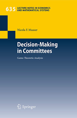 Kartonierter Einband Decision-Making in Committees von Nicola Friederike Maaser