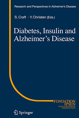 Livre Relié Diabetes, Insulin and Alzheimer's Disease de 