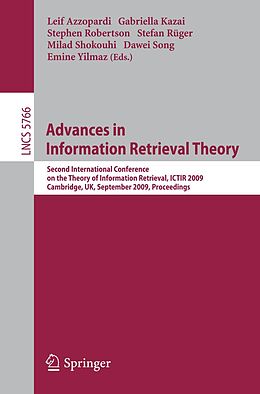 E-Book (pdf) Advances in Information Retrieval Theory von 