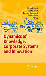 eBook (pdf) Dynamics of Knowledge, Corporate Systems and Innovation de Hiroyuki Itami, Ken Kusunoki, Tsuyoshi Numagami