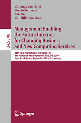 Kartonierter Einband Management Enabling the Future Internet for Changing Business and New Computing Services von 