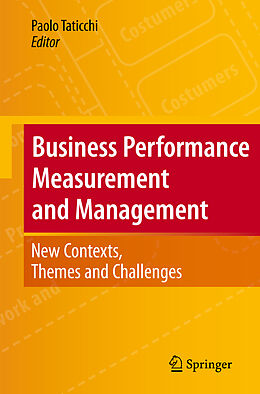 Livre Relié Business Performance Measurement and Management de 