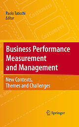 eBook (pdf) Business Performance Measurement and Management de Paolo Taticchi