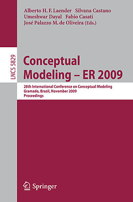 Kartonierter Einband Conceptual Modeling - ER 2009 von 