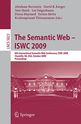 Couverture cartonnée The Semantic Web - ISWC 2009 de Abraham Bernstein