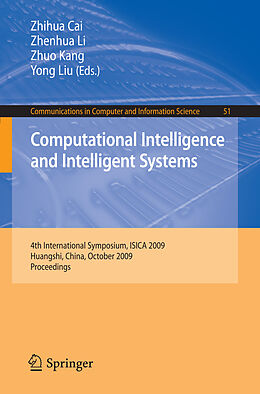 Kartonierter Einband Computational Intelligence and Intelligent Systems von 