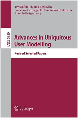 E-Book (pdf) Advances in Ubiquitous User Modelling von 