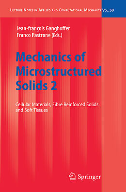 Livre Relié Mechanics of Microstructured Solids 2 de 