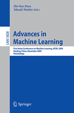 Kartonierter Einband Advances in Machine Learning von 